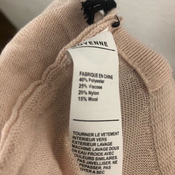 Vimmia Shavasana Reversible Sweater blush  size XL New with tags - Picture 6 of 6